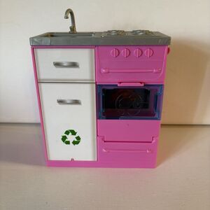 Barbie Dream House Replacement Part Kitchen Sink Stove Light Sound 2018 Works
